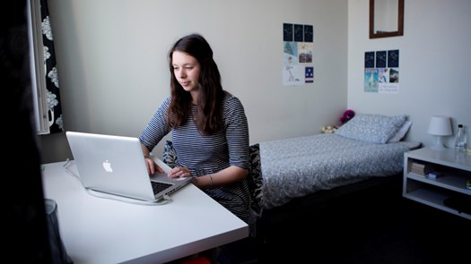 Rönnen student bostad sovrum
