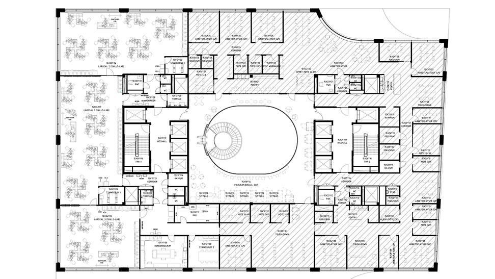 Floorplan level 6.