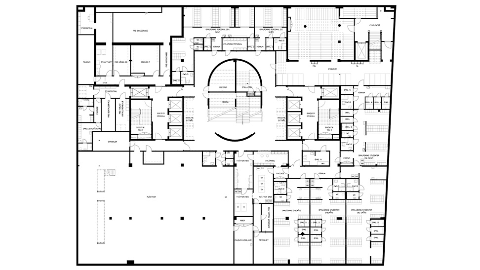 Floorplan cellar.