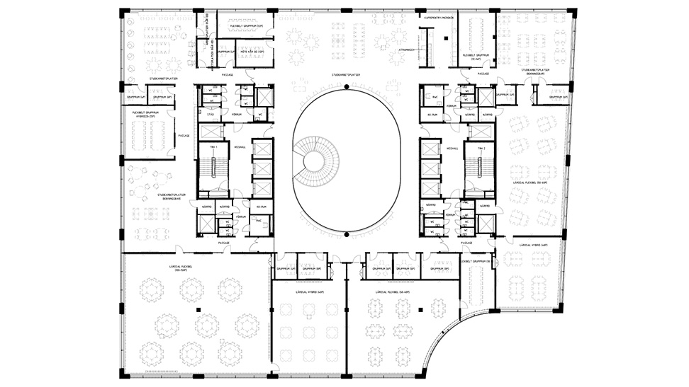Floorplan level 3.