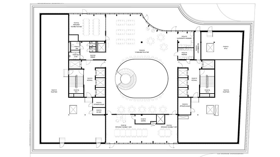 Floorplan level 8.