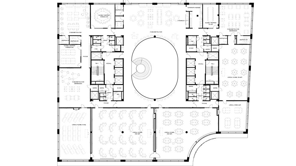 Floorplan level 2.